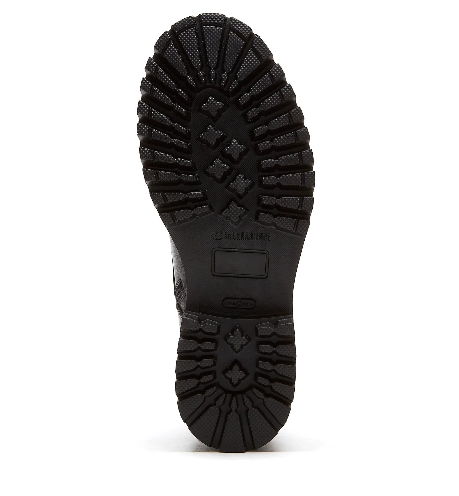 Knowledge Leather Lace Up Boot in Black