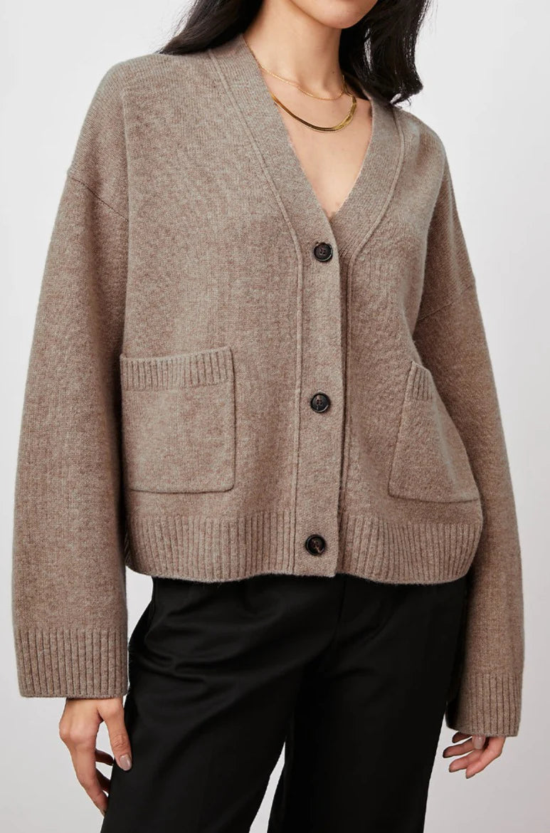 Lindi Cardigan in Mink