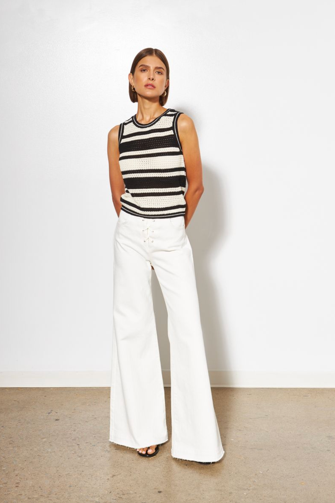 Scottie in Dune Stripe