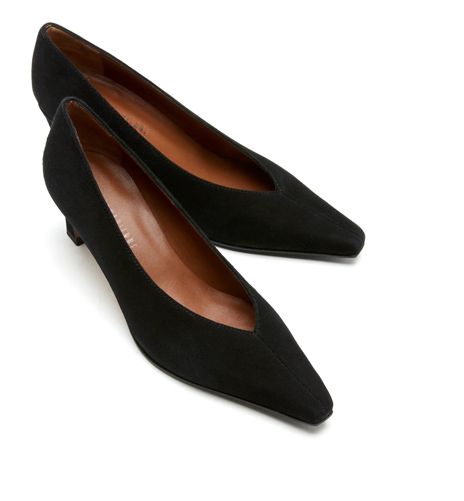 Beckham Suede Pump in Black