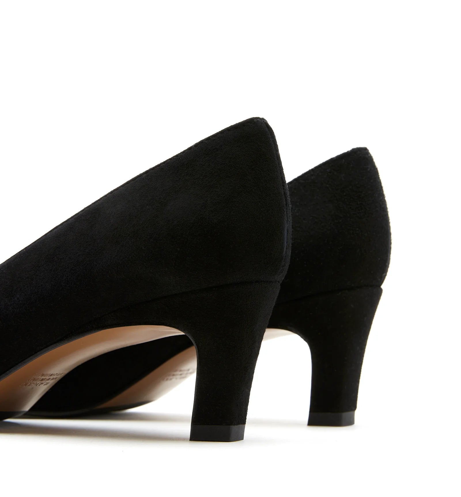 Beckham Suede Pump in Black