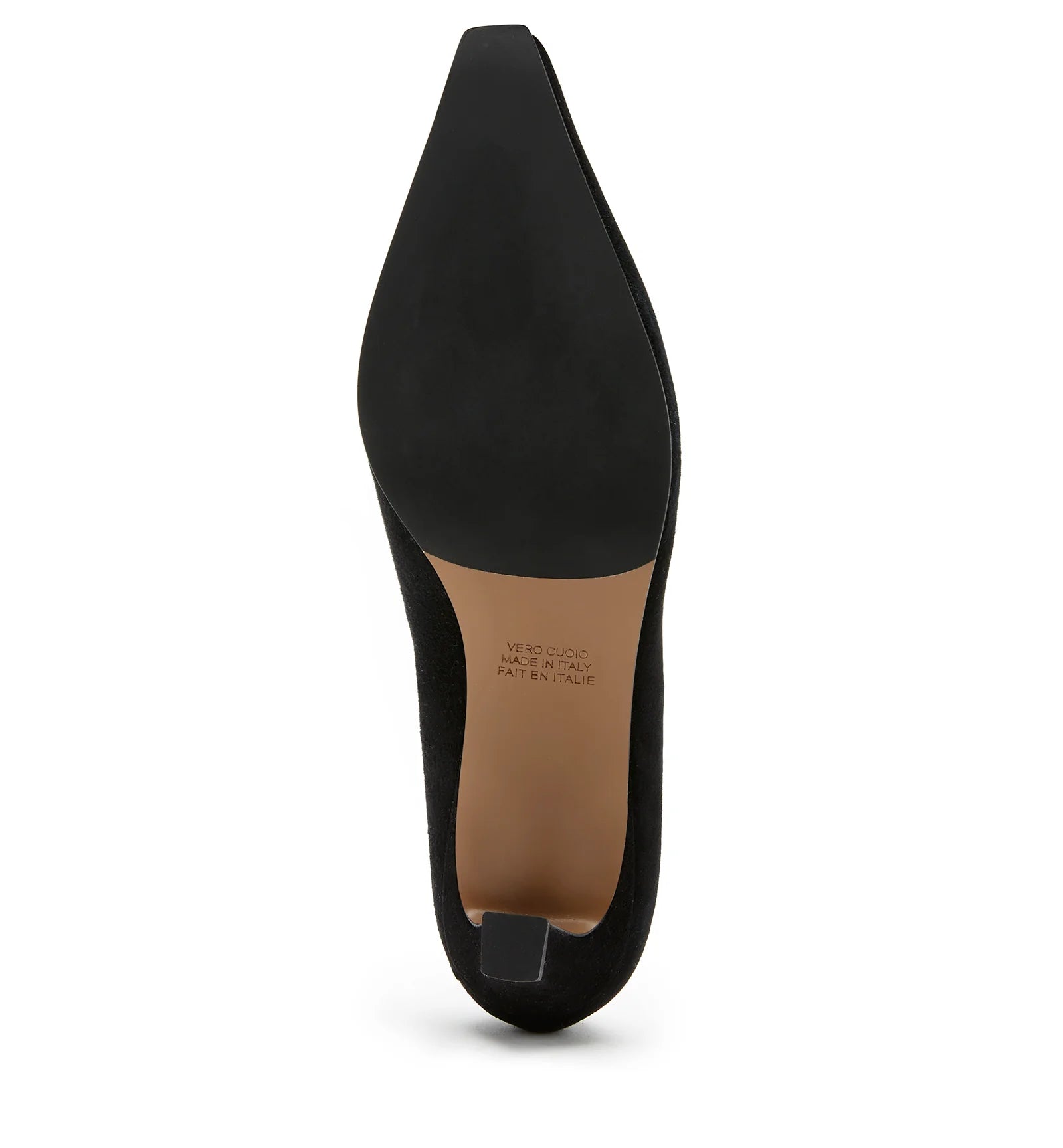 Beckham Suede Pump in Black