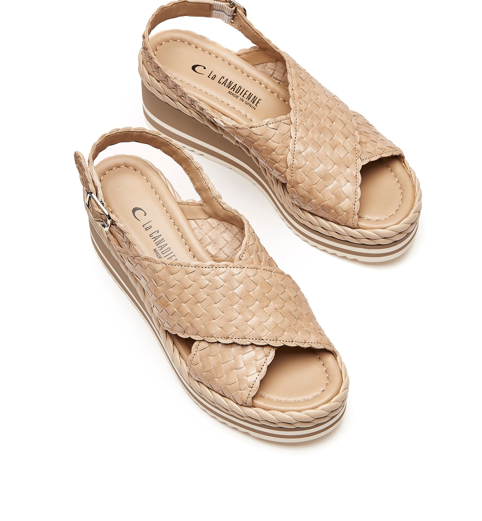Paulo Sandal in Taupe Leather