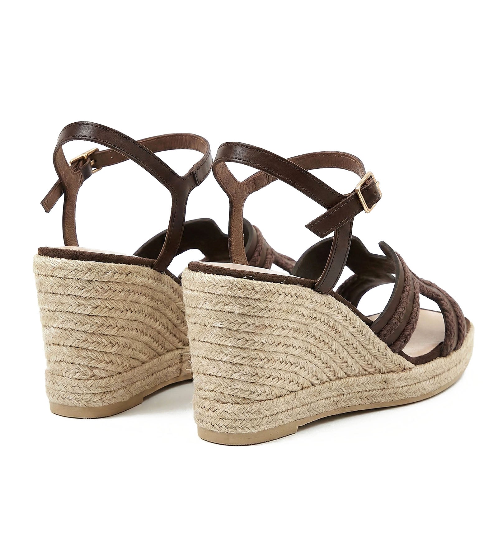 Rosia Sandal in Brown Leather