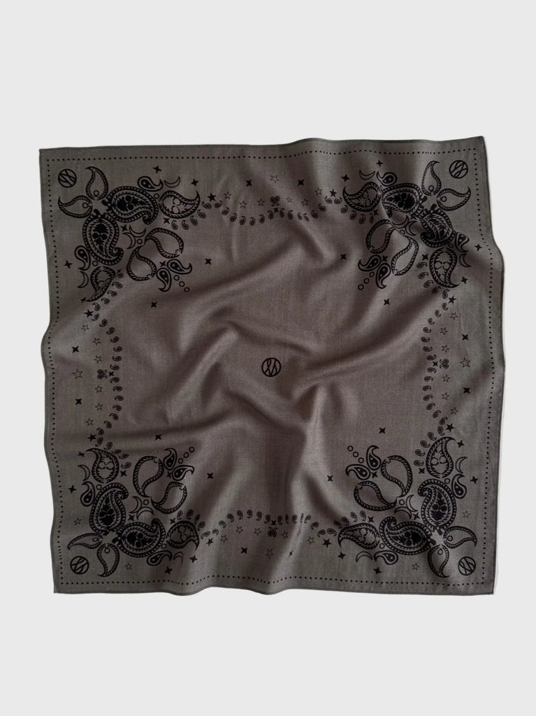 WOOL SCARF, TWO SIDED | TAUPE | 65 CM