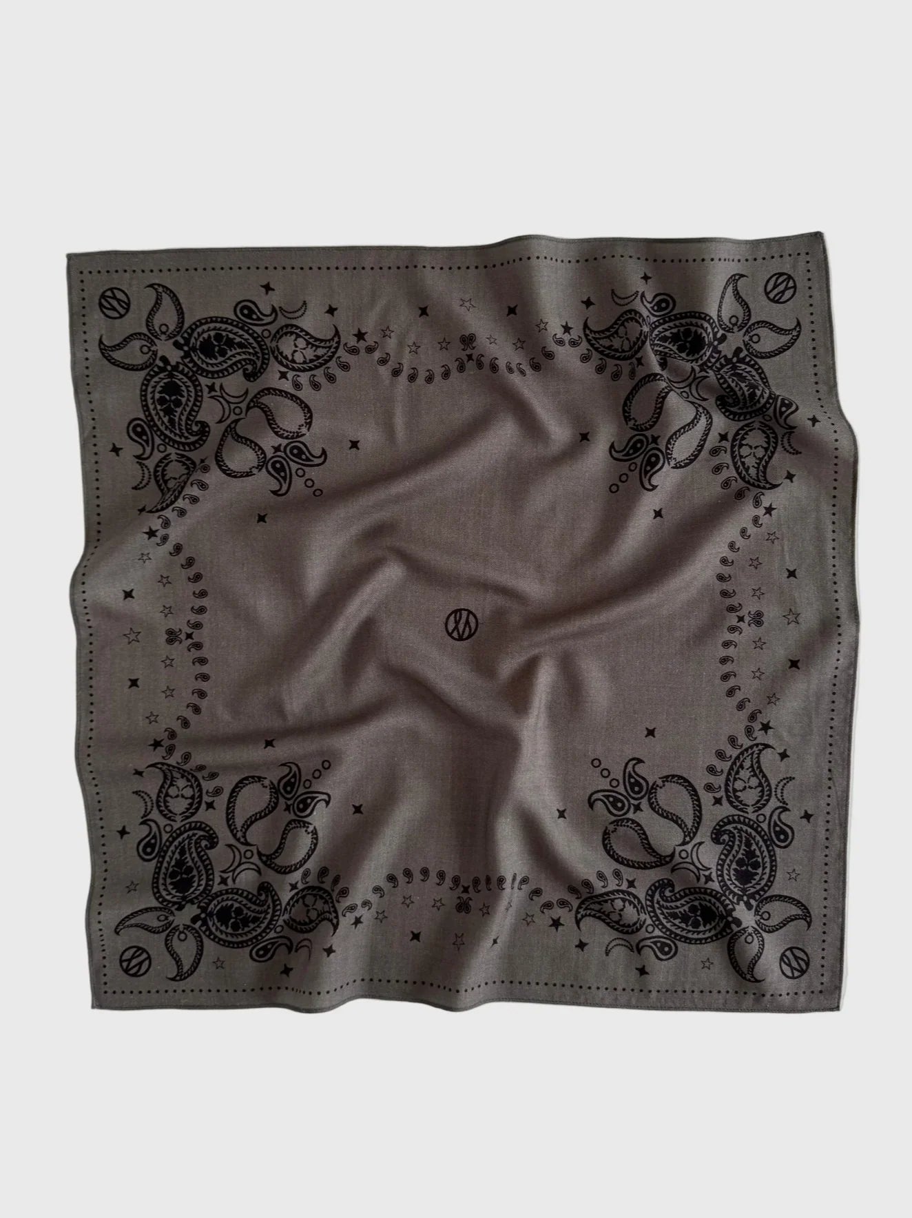 WOOL SCARF, TWO SIDED | TAUPE | 65 CM