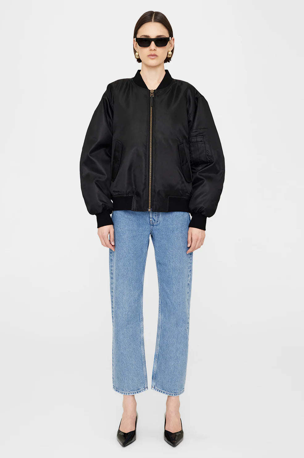 Leon Bomber in Black