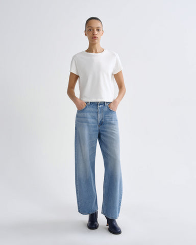 Low Curve Crop Jean (Flyweight) in Chord