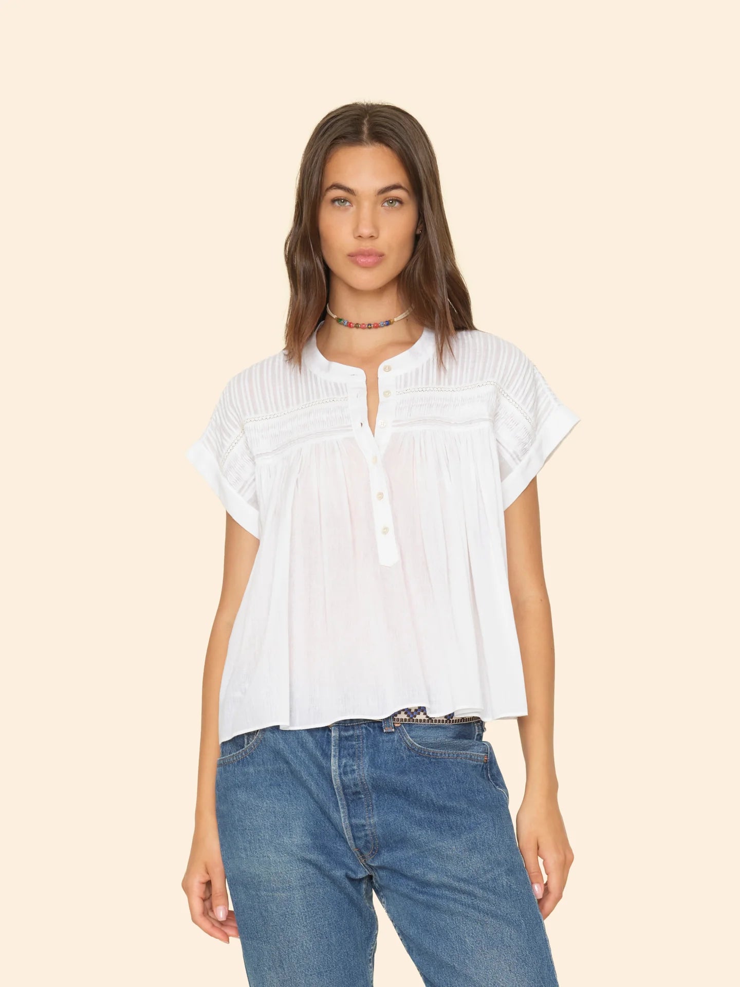 Luane Top in White