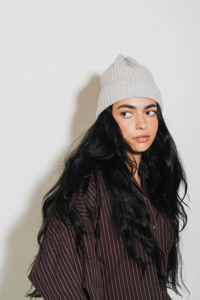 Luxe Beanie in Coal