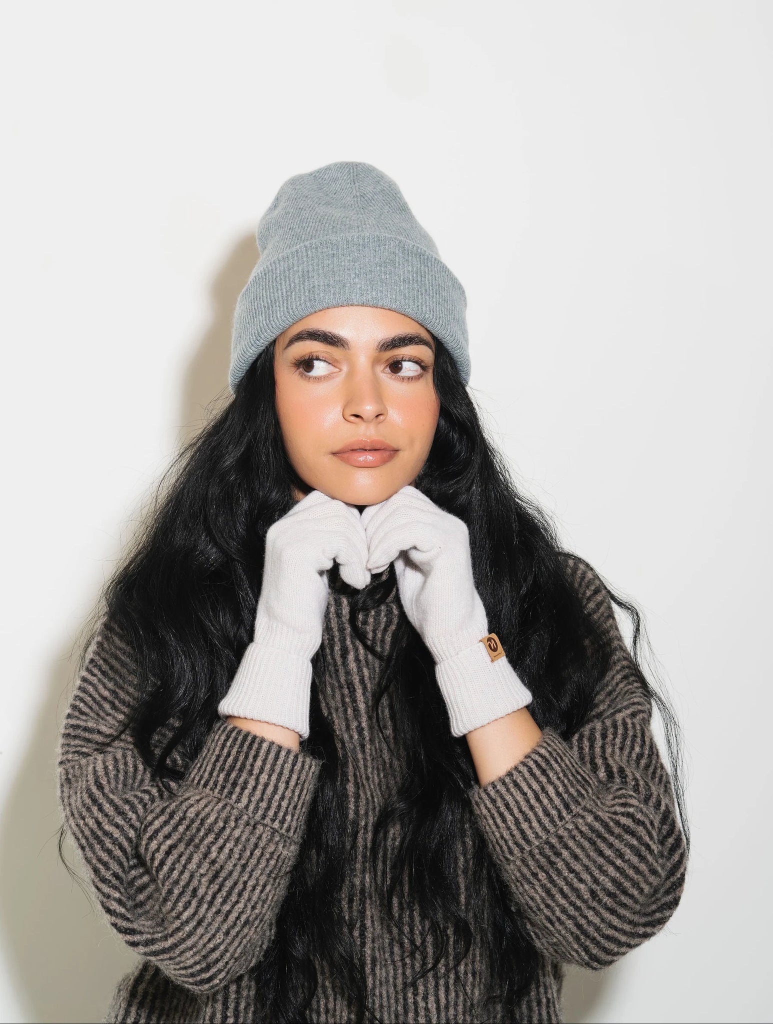 Luxe Gloves in Coal