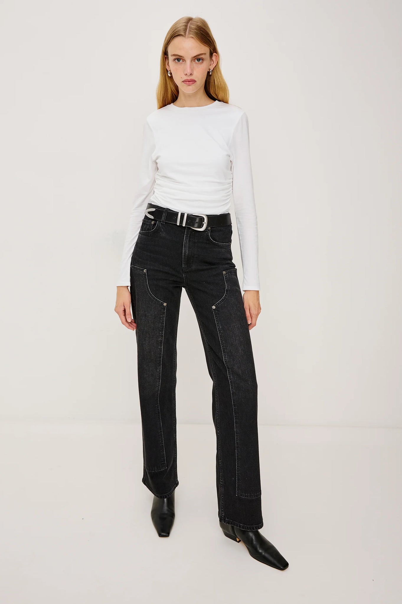 Melle Top in White
