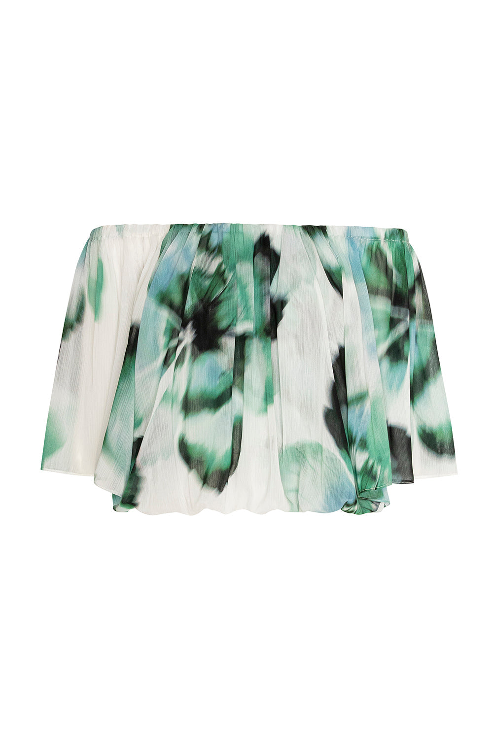 Dylan Top in Verdant Anemone Chiffon