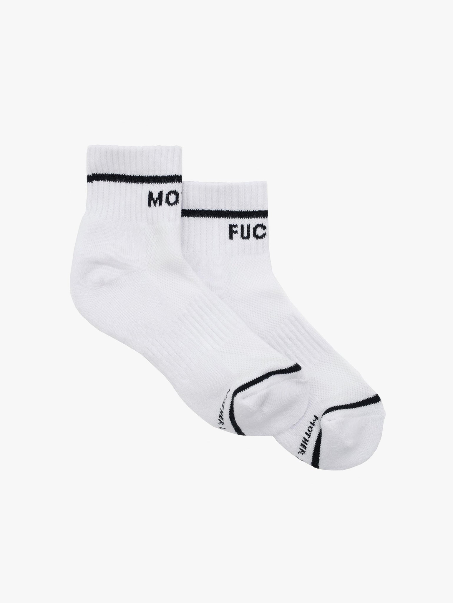 Baby Steps Ankle MF in White/Black