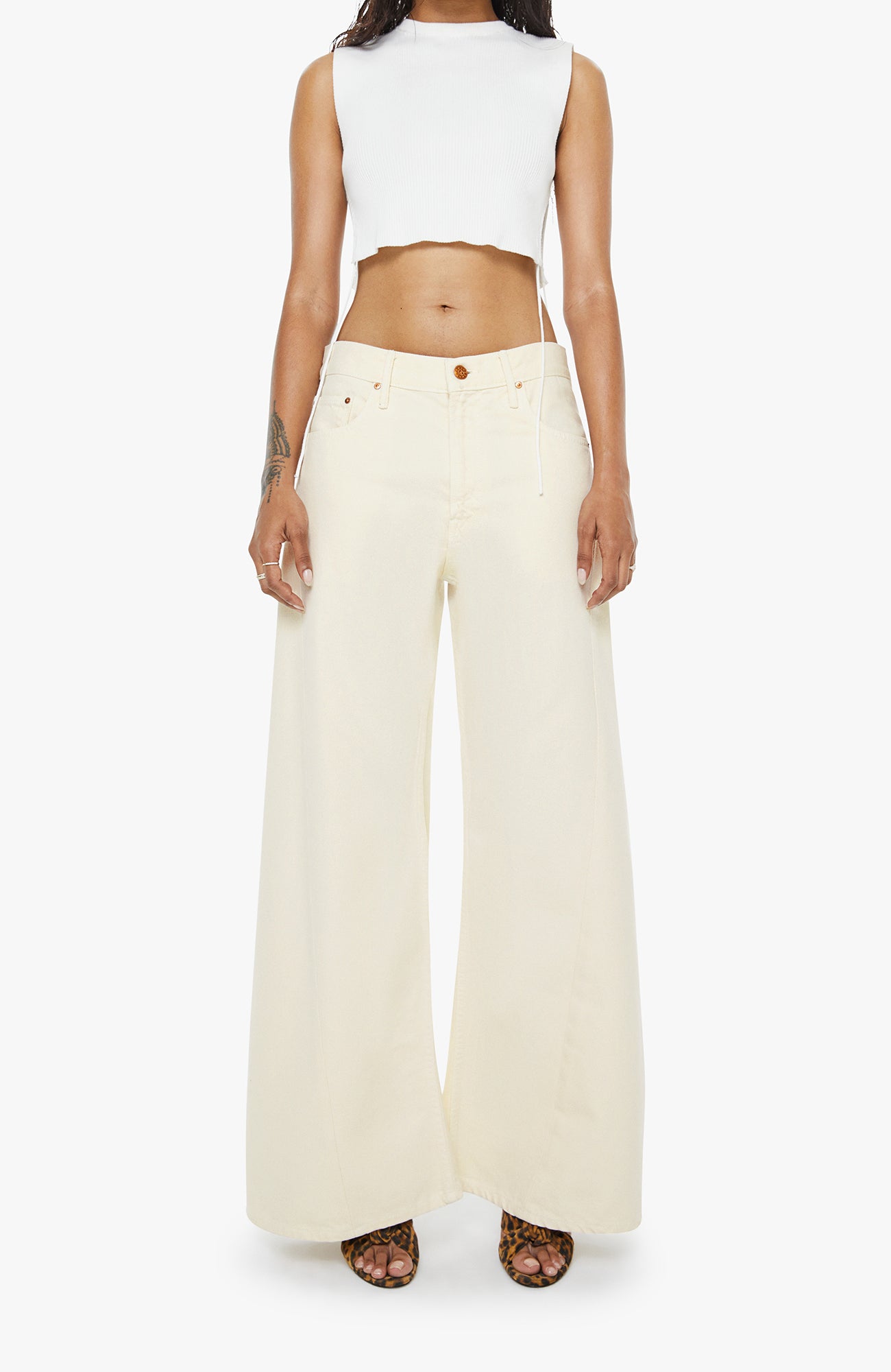 PETITES The Lil Lemon Twist Sneak in Natural