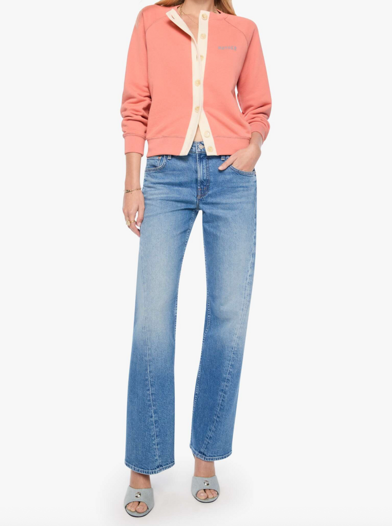 The Boxy Cardigan in Terracotta
