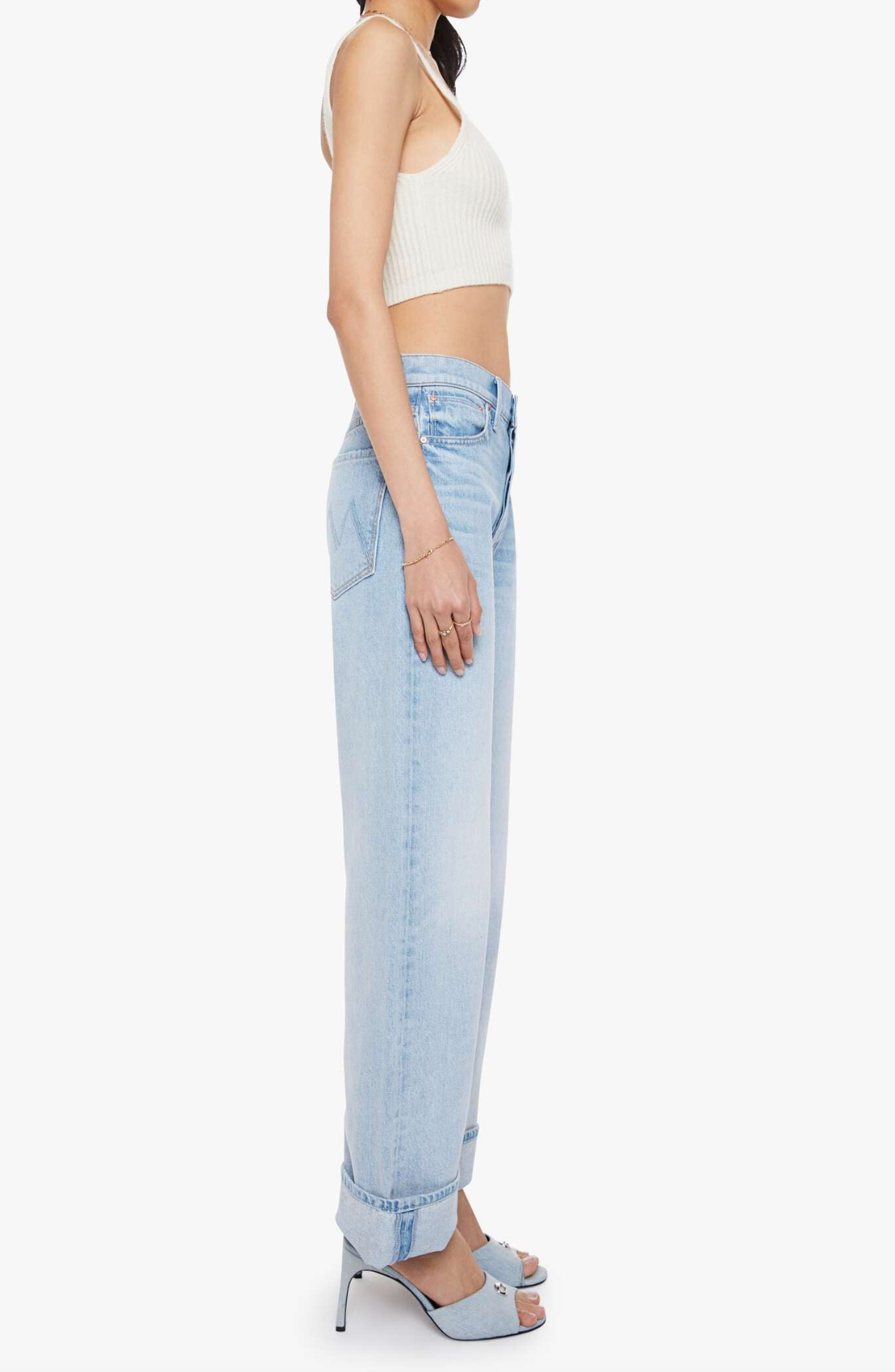 The Dodger Button Hover Cuff in I Could Care Less