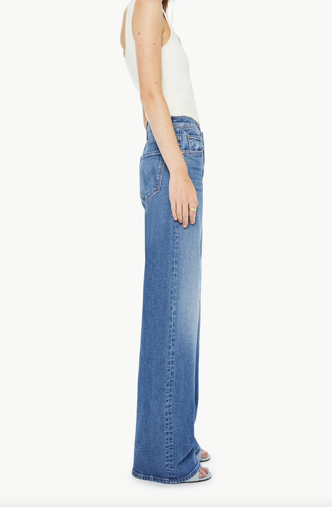 The Mid Rise Lasso Heel in Knick Knack Paddy Whack
