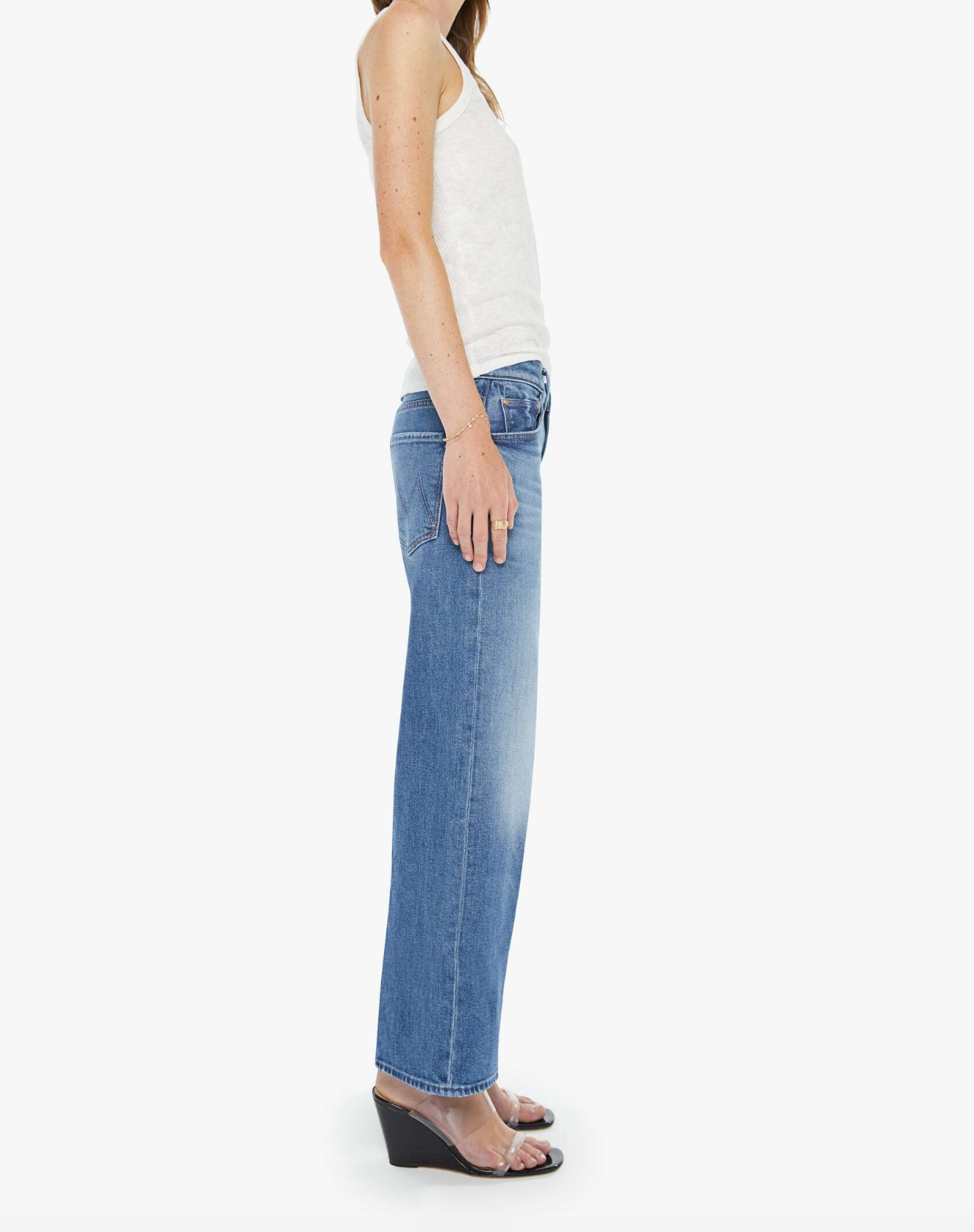 The Mid Rise Maven Ankle in All Your Eggs In One Basket