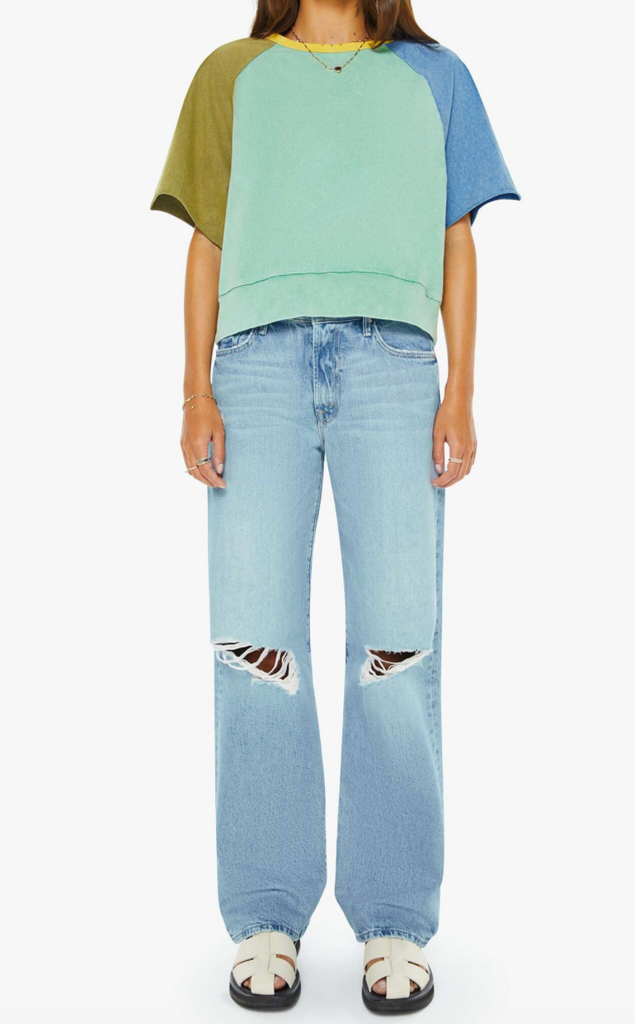 The Quick Dip in Green Blue Yellow Multi