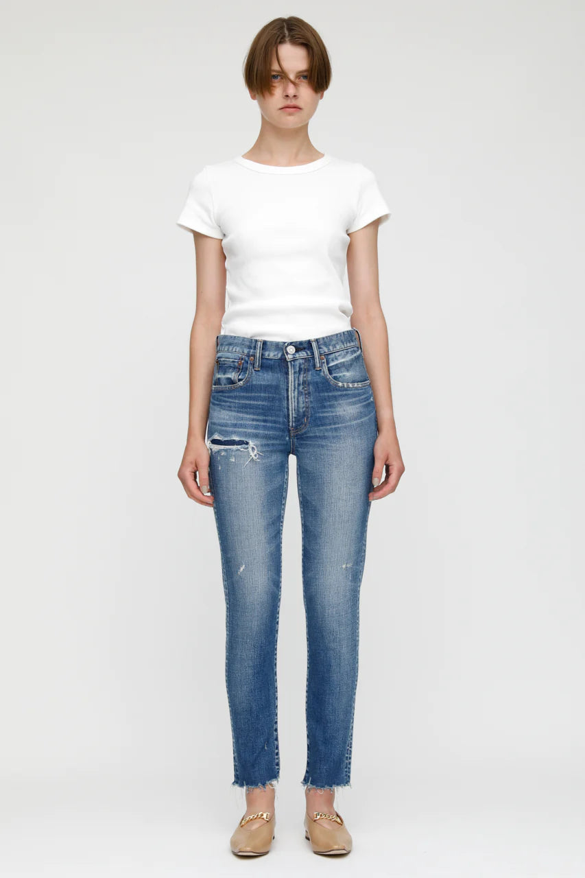 MV Hammond High-Rise Skinny in Blue