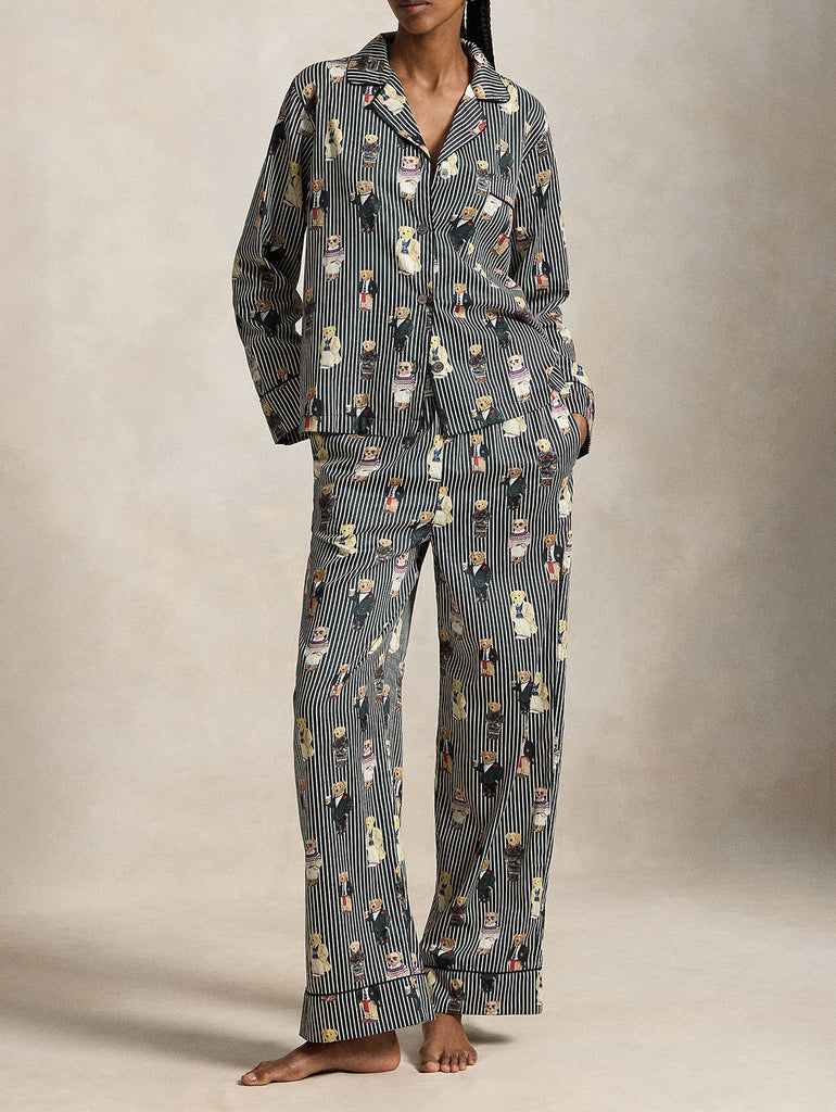 Madison PJ Set Iconic Bear in Winter Bear