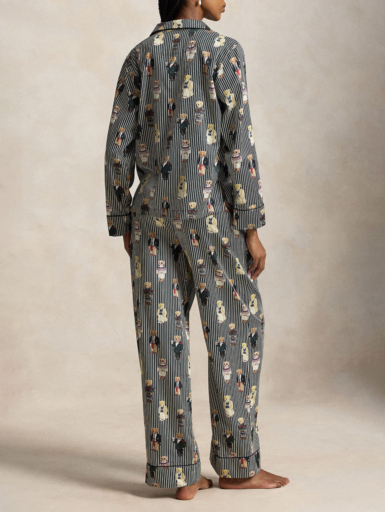 Madison PJ Set Iconic Bear in Winter Bear