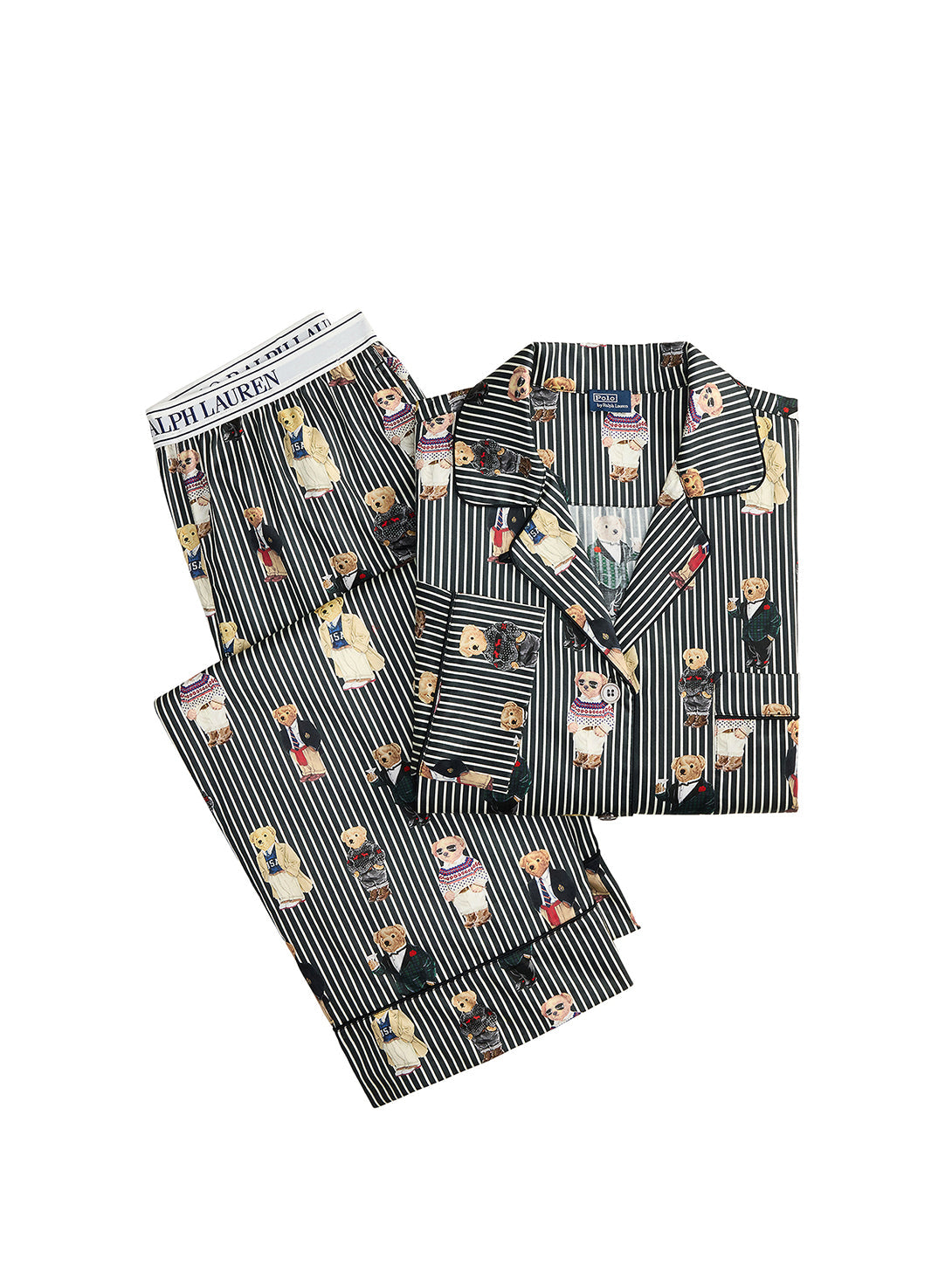 Madison PJ Set Iconic Bear in Winter Bear