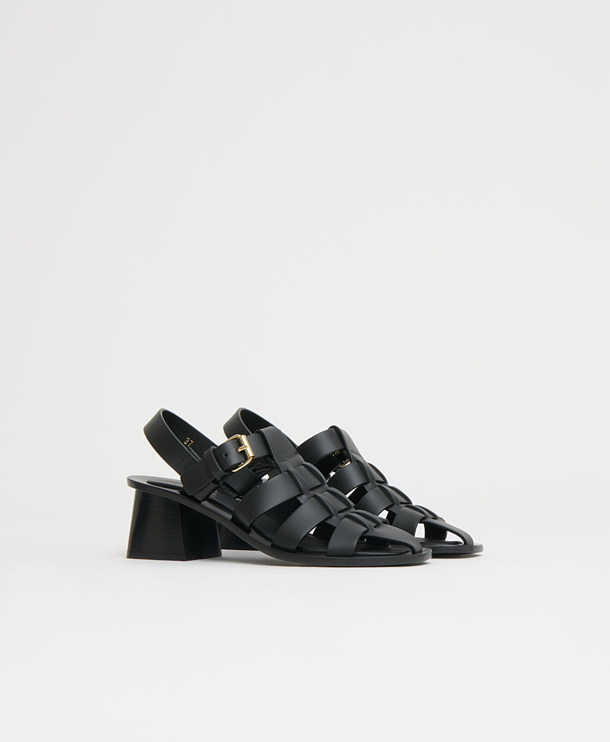 Fisherman Heel in Black