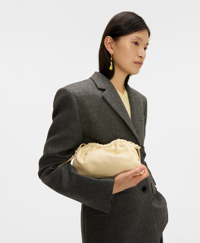 Mini Cloud Clutch in Jasmine
