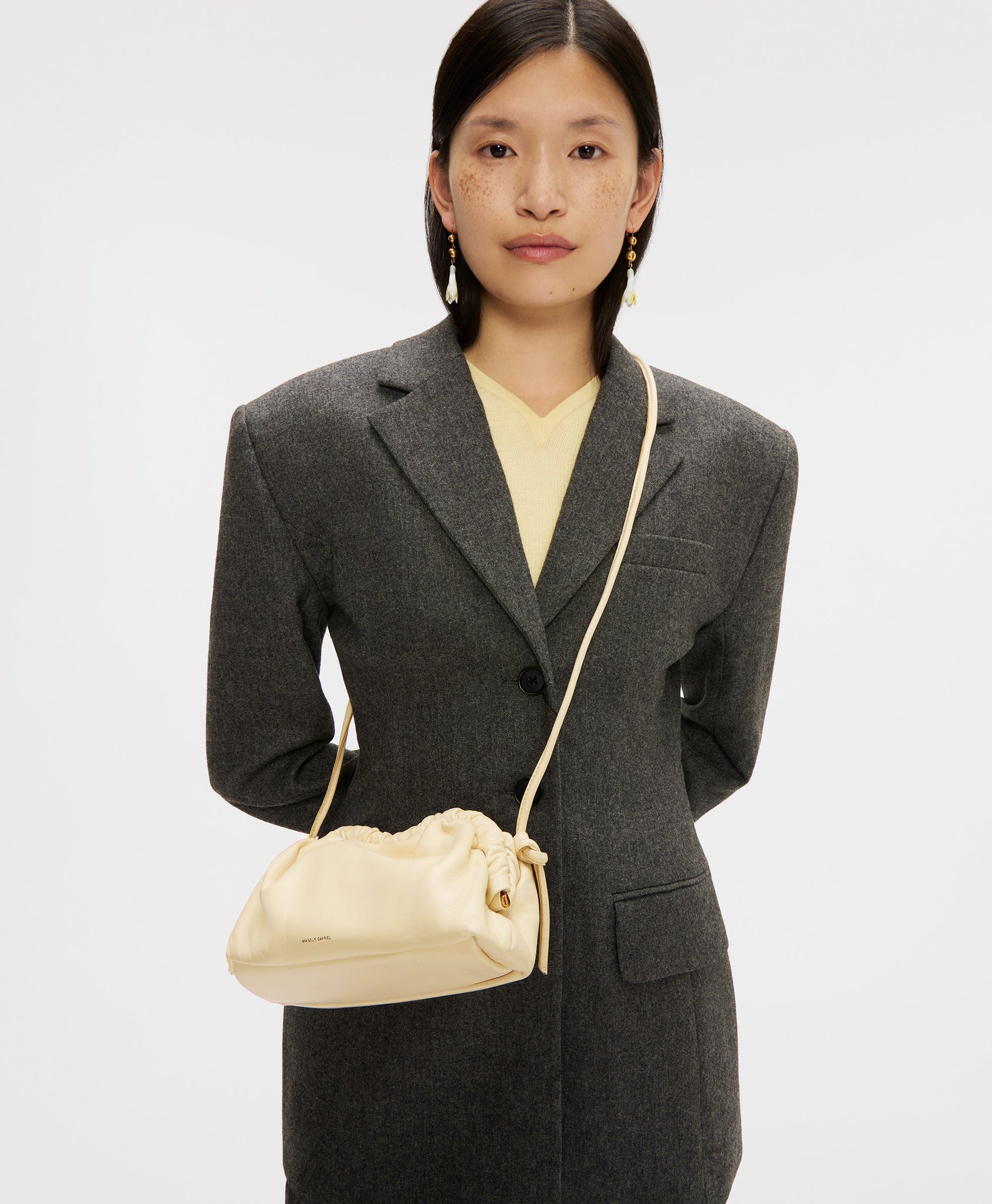 Mini Cloud Clutch in Jasmine