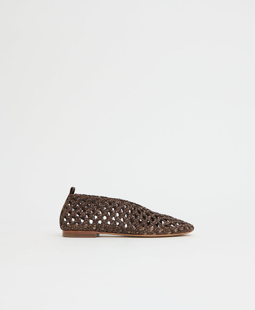 Woven Ballerina in Anise