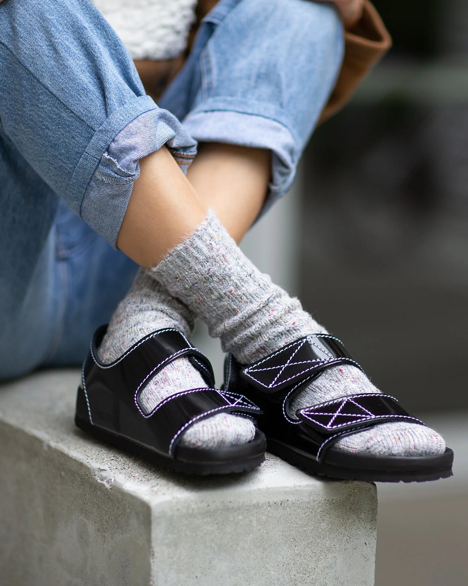 Mariner Socks in Grey