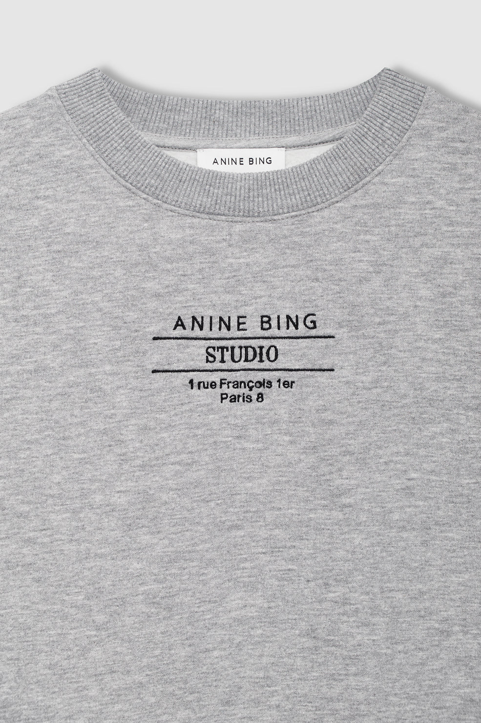 Miles Sweatshirt Studio in Heather Grey