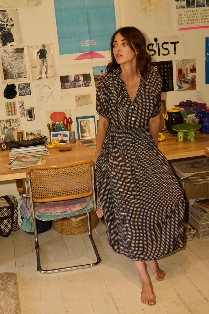 Bella Skirt in Martini Caviar