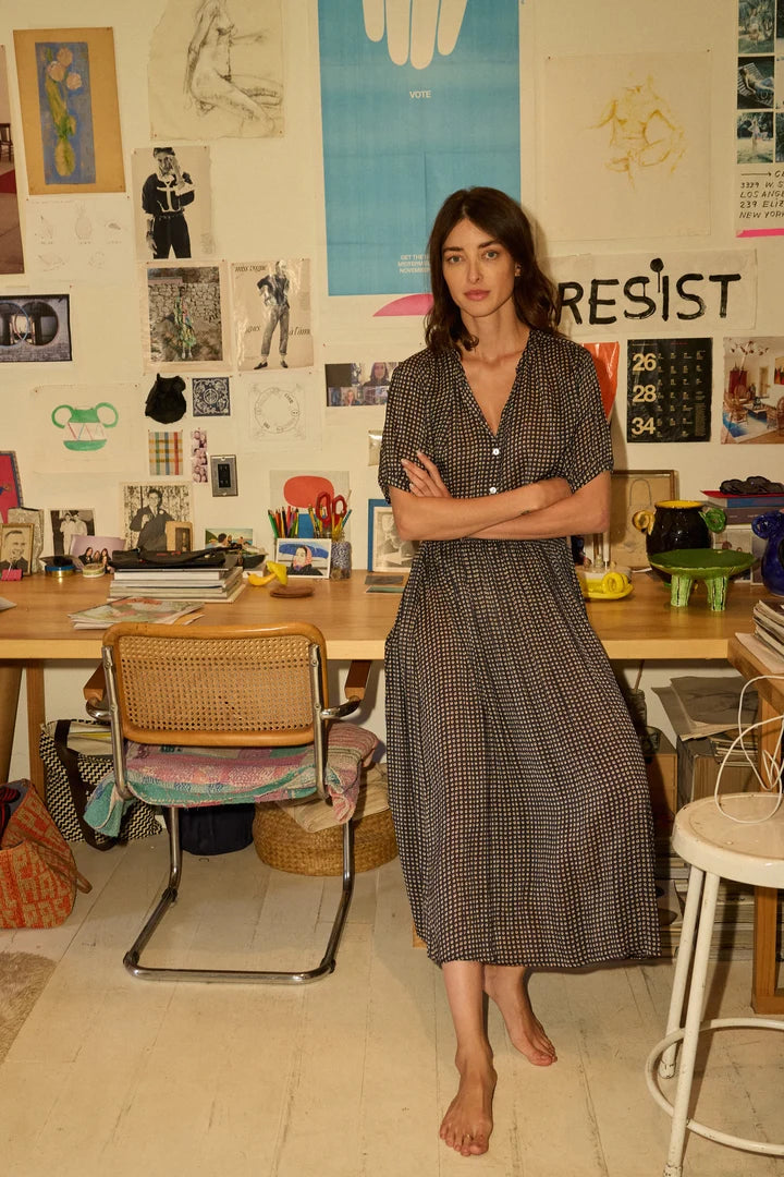 Bella Skirt in Martini Caviar