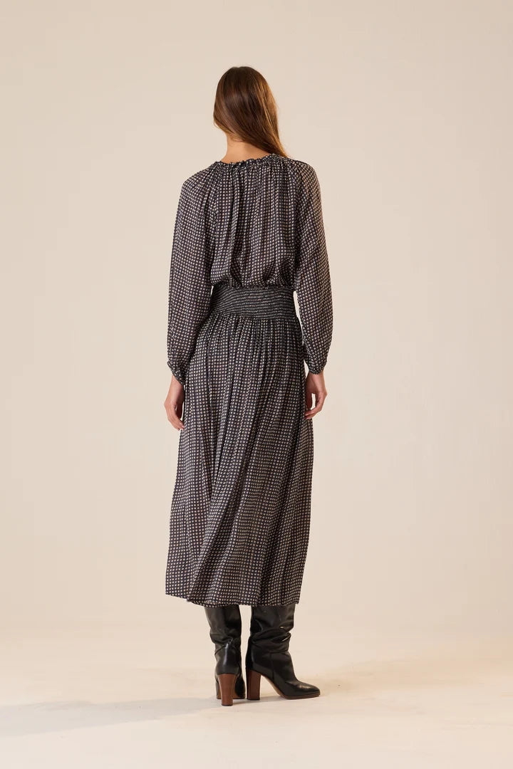 Bella Skirt in Martini Caviar