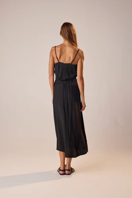 Heath Cami in Black Silk