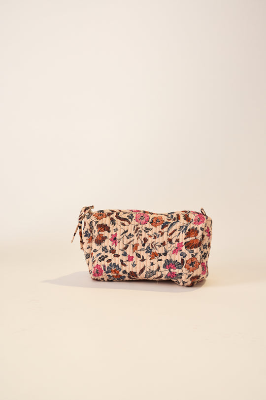 Cosmetic Bag in Wildflower Spice