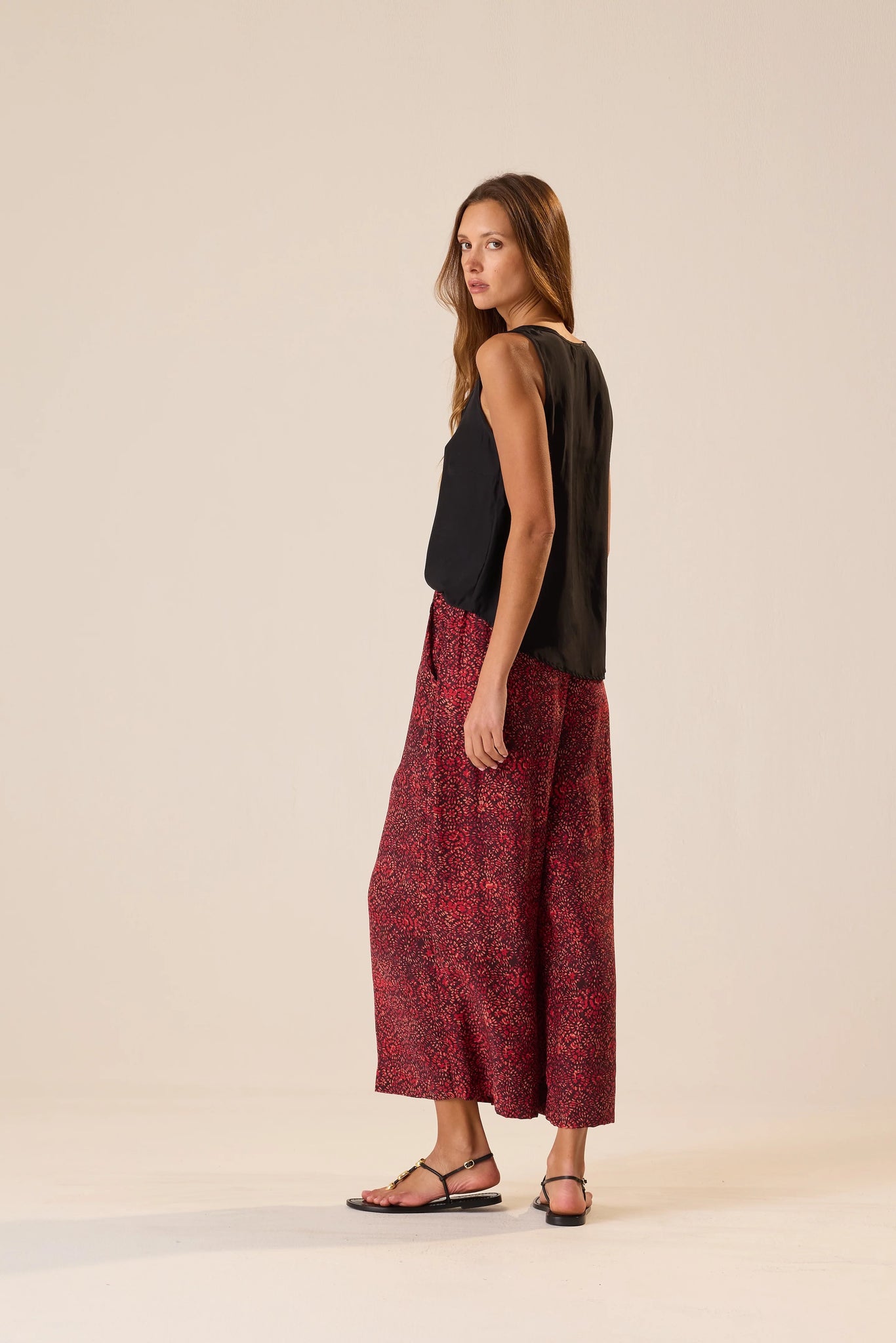 Lauren Pant in Sunburst Poppy