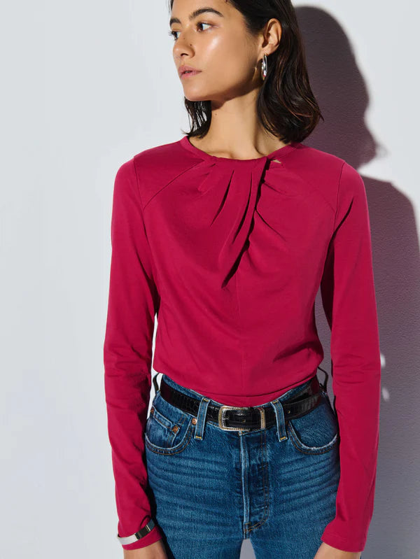 Rosalind Long Sleeve in Raspberry Jam