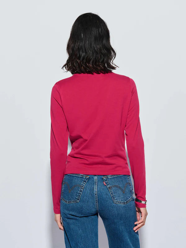 Rosalind Long Sleeve in Raspberry Jam