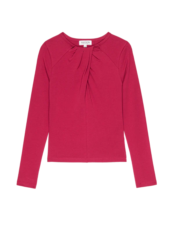 Rosalind Long Sleeve in Raspberry Jam