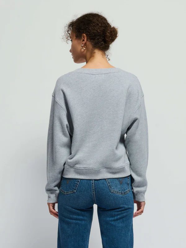 Wyatt Sweatshirt in Heather Grey