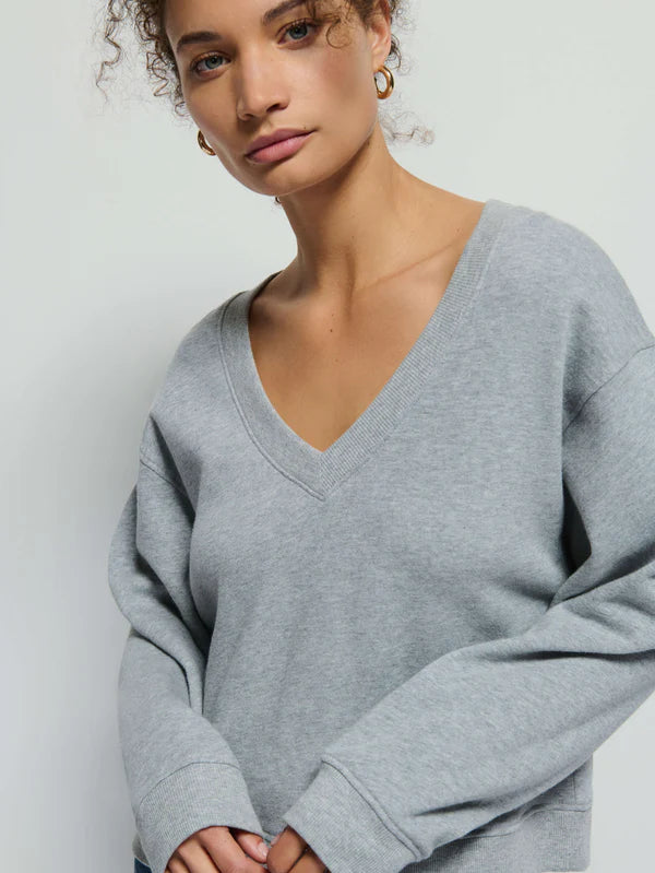 Wyatt Sweatshirt in Heather Grey