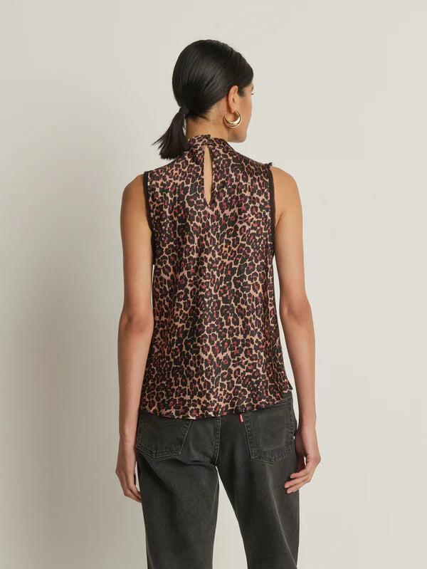 Delilah Tank in Winter Leopard