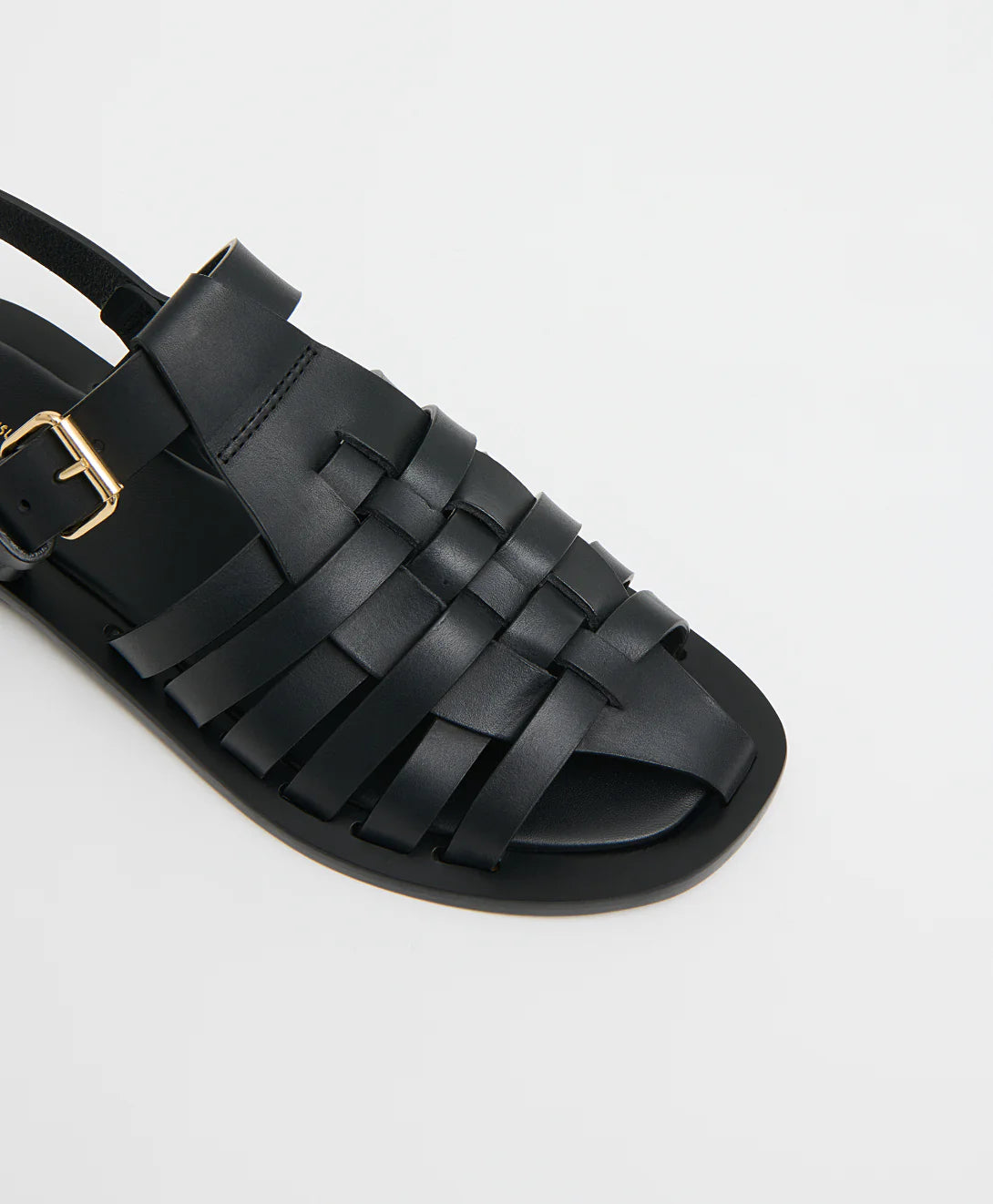 Netta Sandal in Black