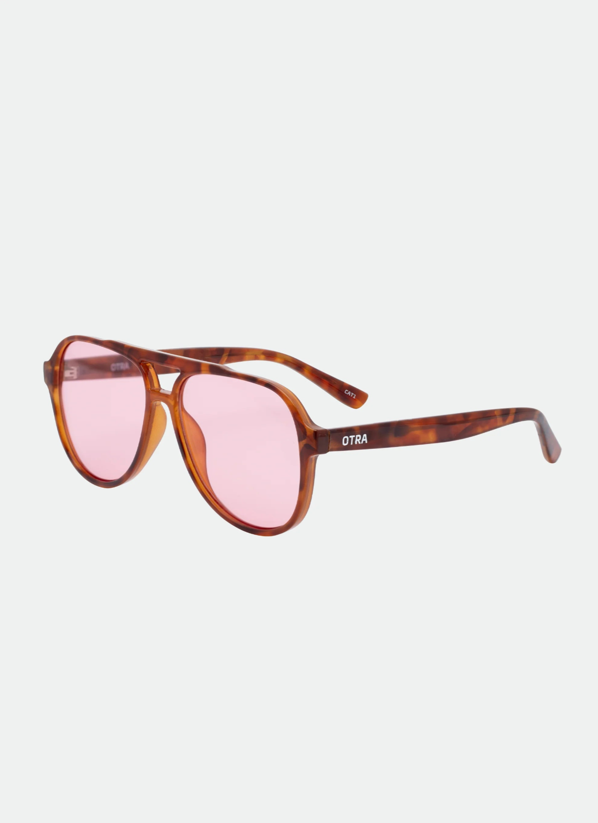 Stevie in Orange Tortoise/Pink