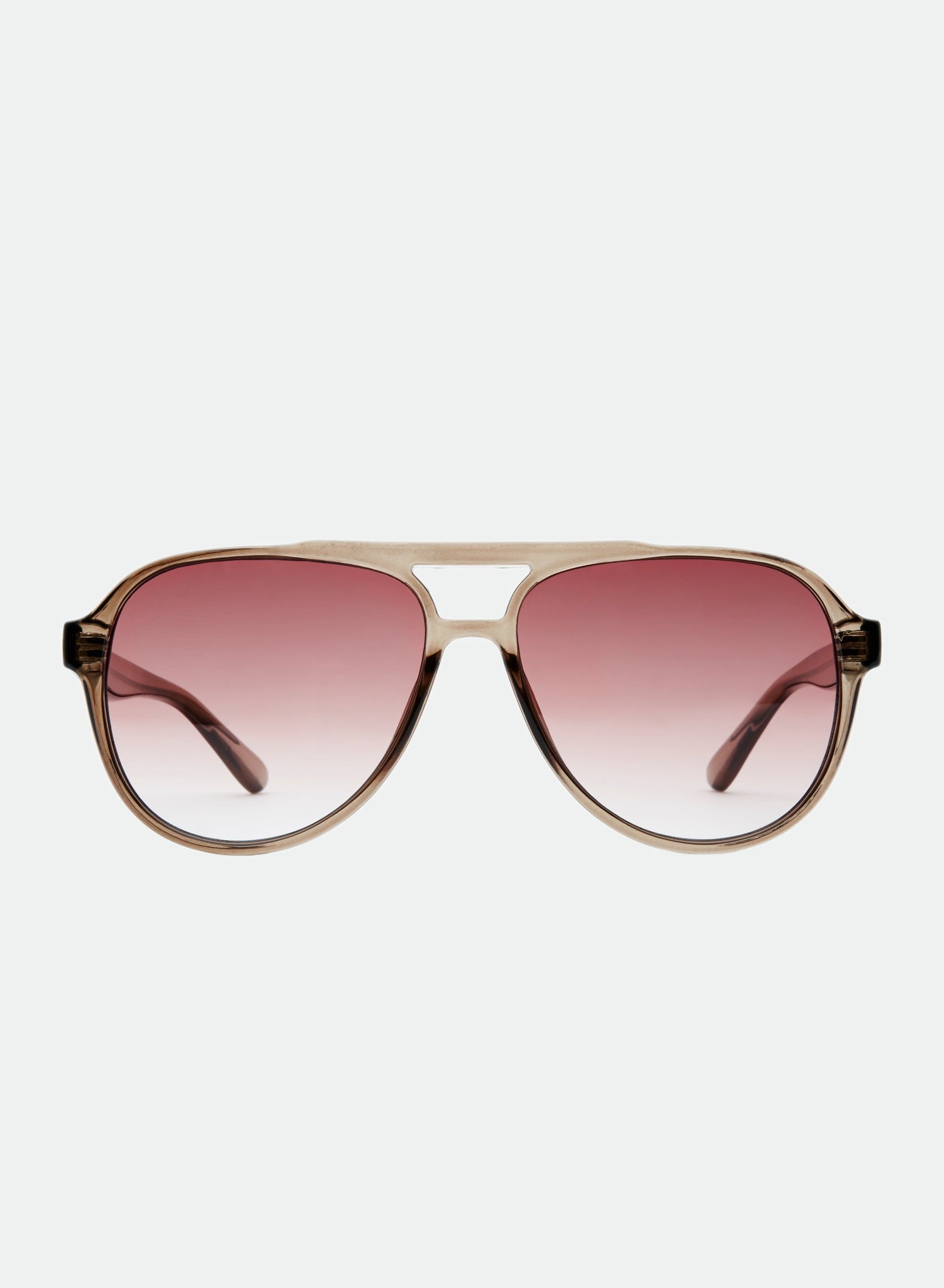 Stevie in Transparent Olive/Brown Fade