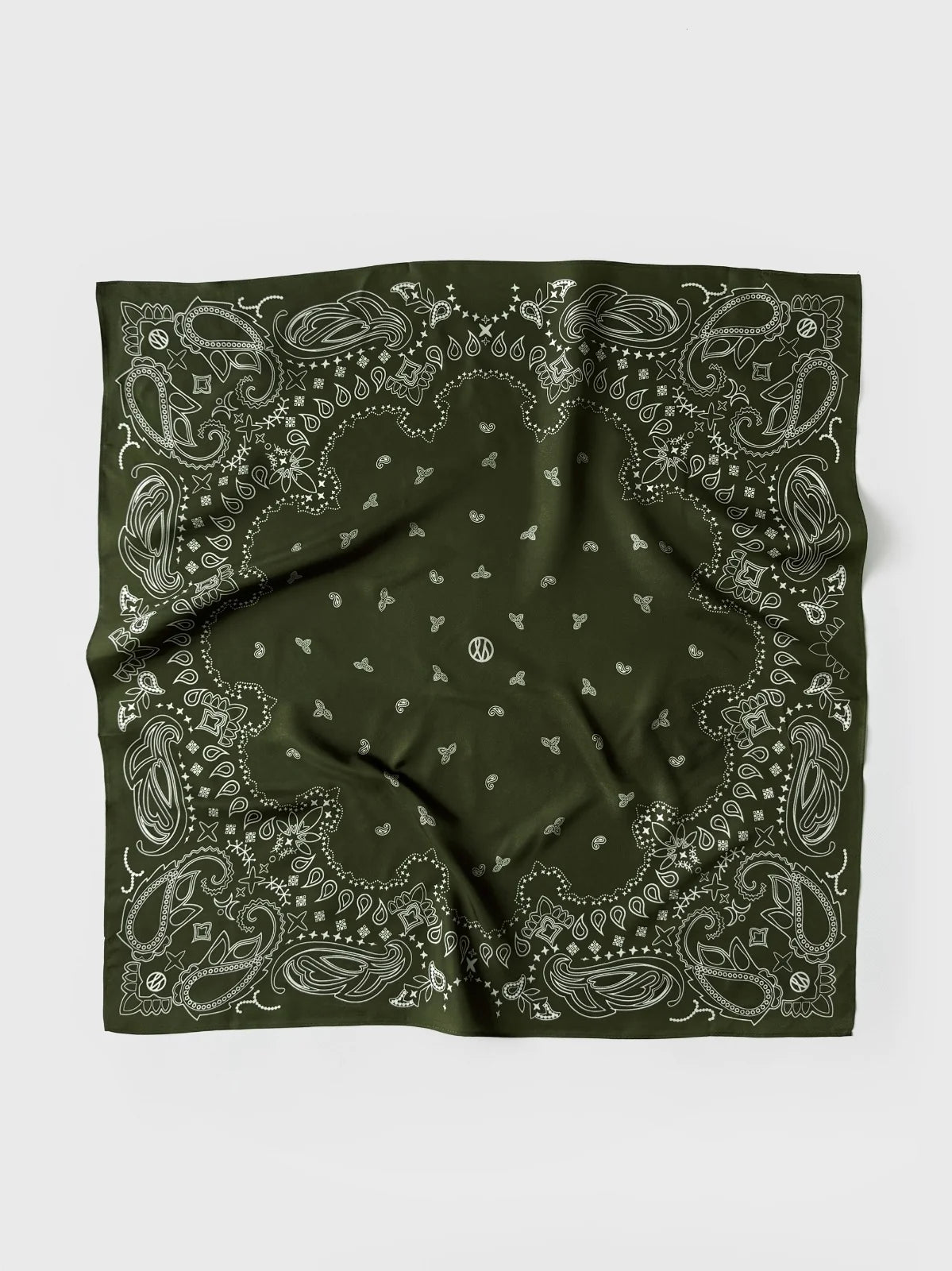 PAISLEY SCARF | GREEN | 65 CM